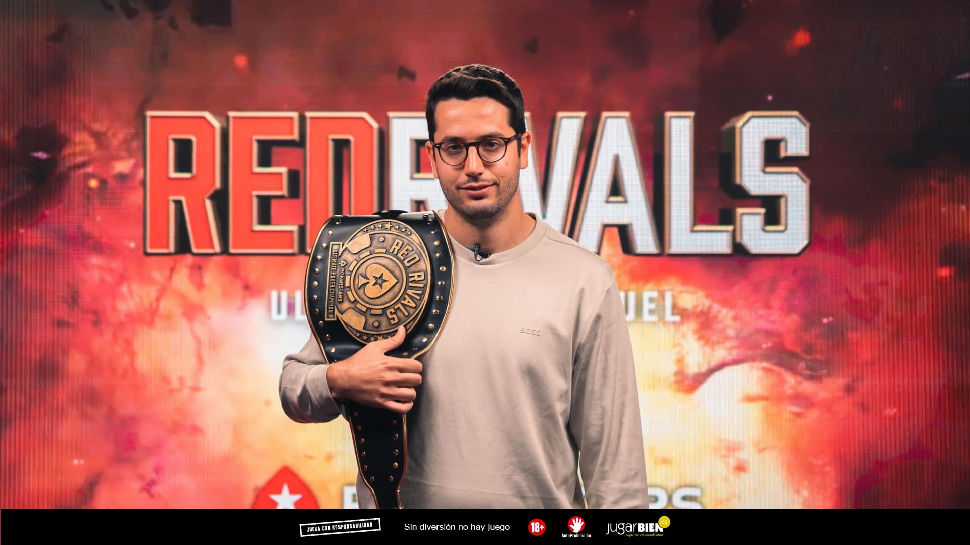 Juan Pardo, ganador de Red Rivals