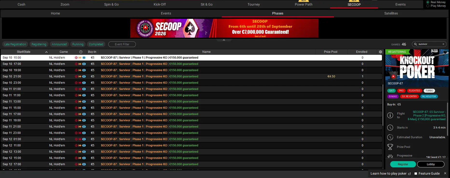 survivor secoop
